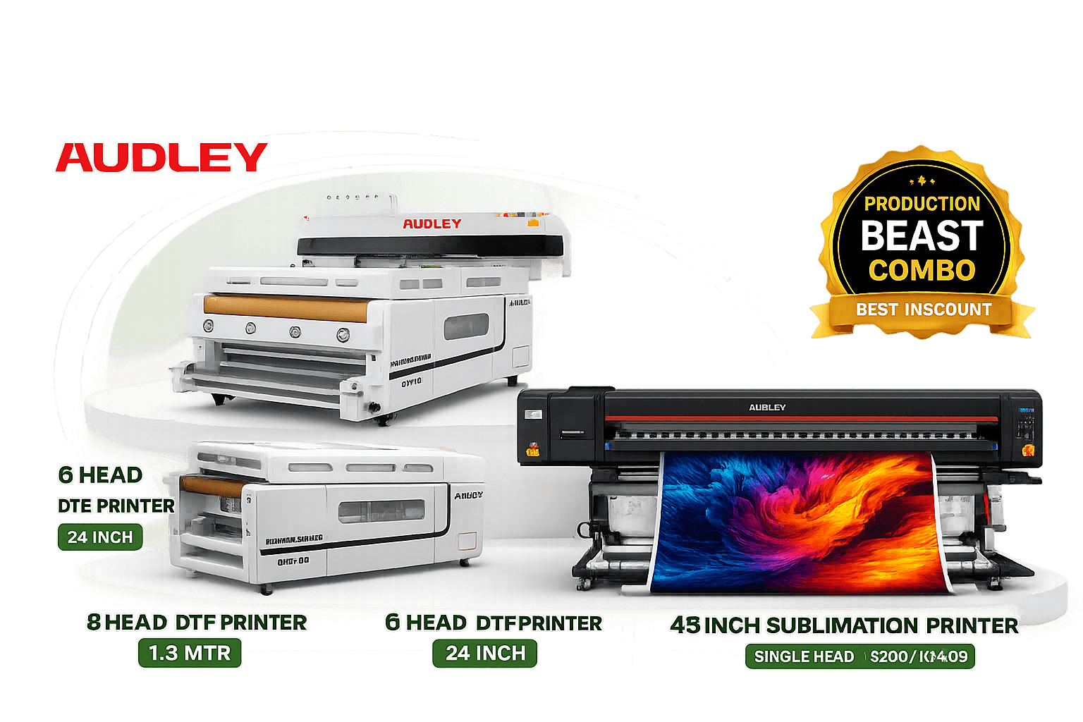 DTF and sublimation machine combo