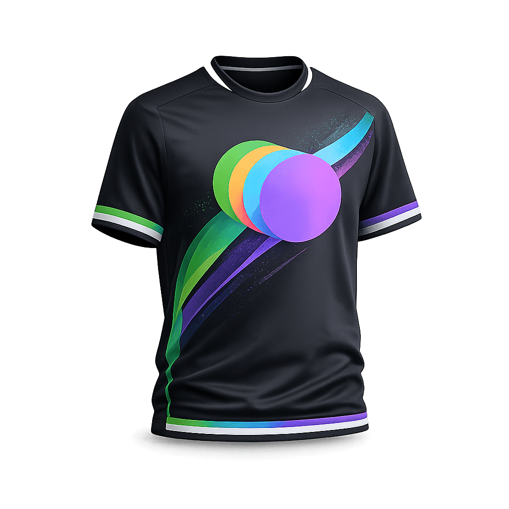 Custom printed jersey