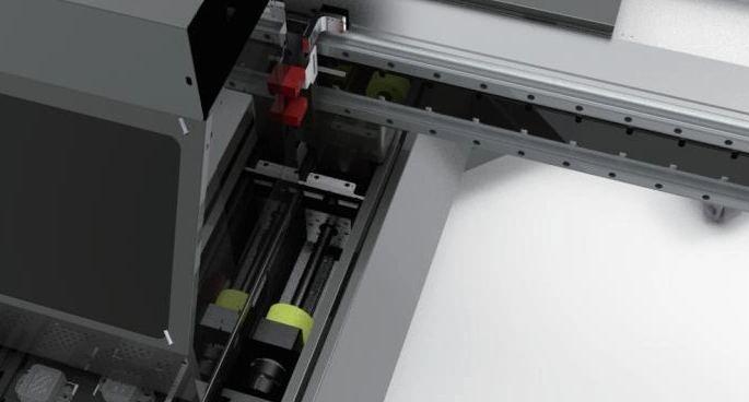 Y-axis servo and screw drive
