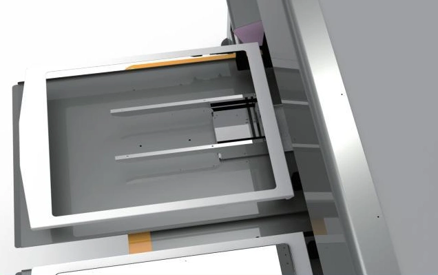 Aluminium platen support