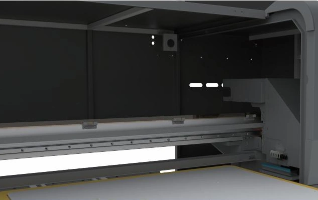 X-axis linear guide