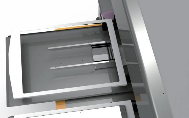 Aluminium platen support