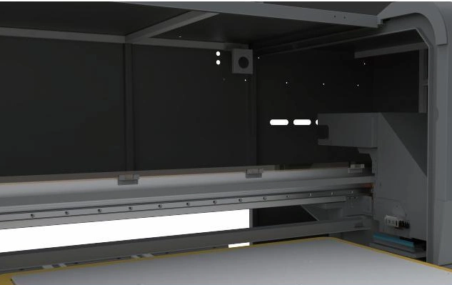 X-axis linear guide