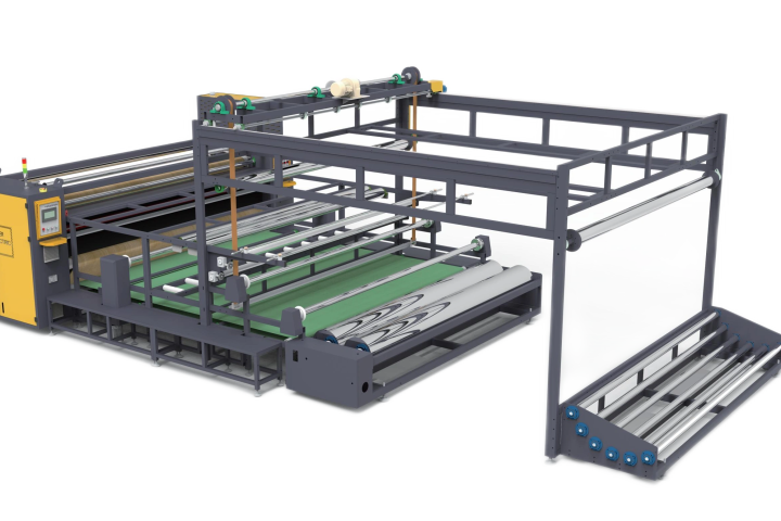HJD-DP08 Roller Press Carpet Printing Machine - Complete machine