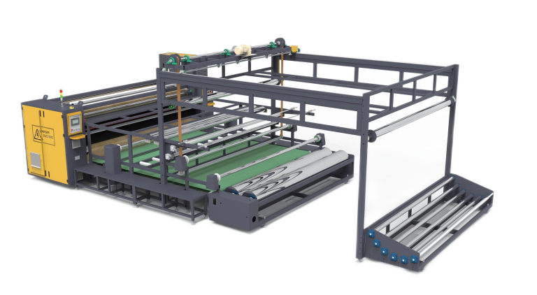 HJD-DP08 Roller Press Carpet Printing Machine
