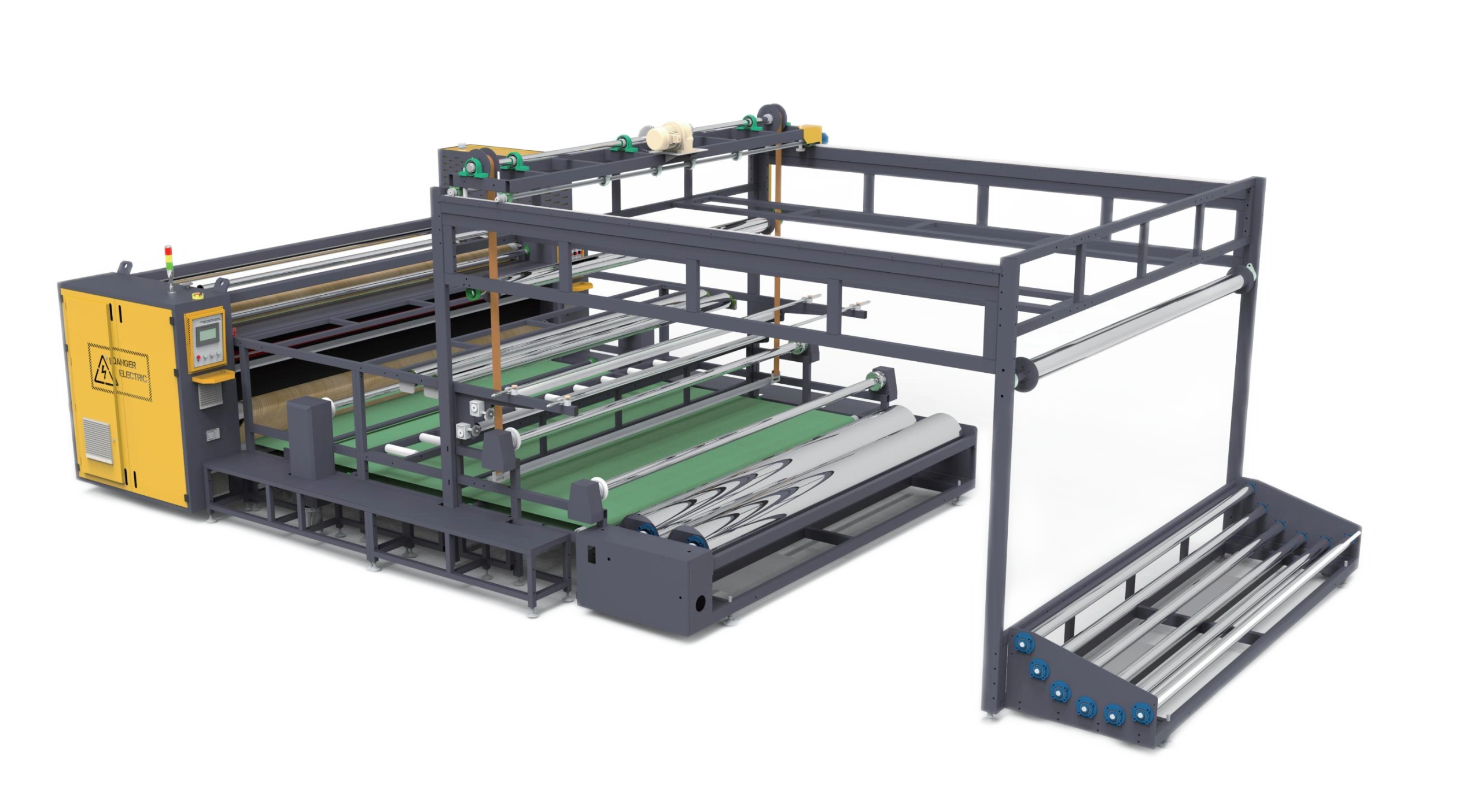 HJD-DP08 Roller Press Carpet Printing Machine
