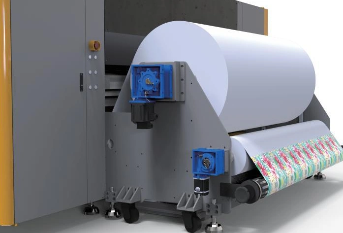 Constant-tension paper feed