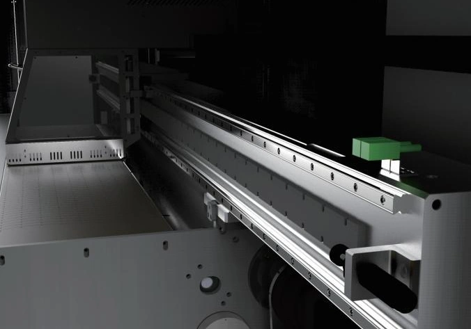 X-axis linear motor guide
