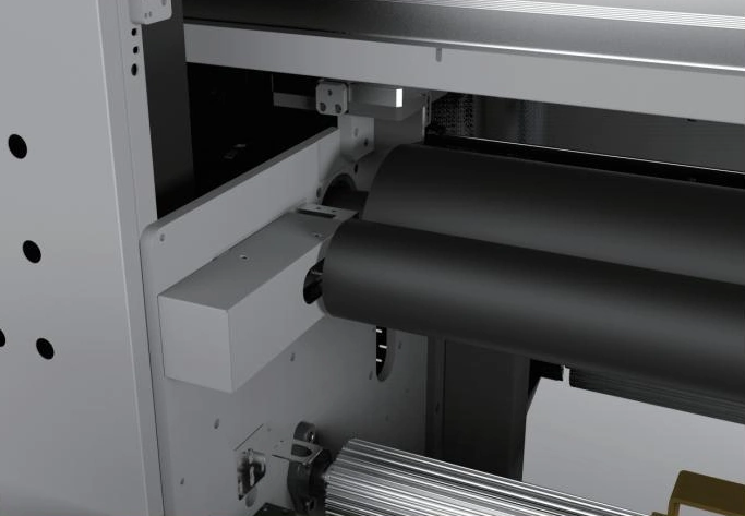 Y-axis paper feed rollers