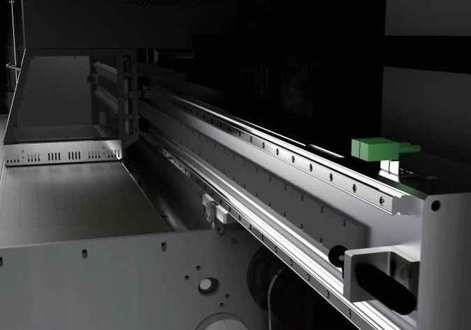 X-axis linear motor guide