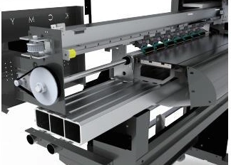 Machine base and carriage assembly