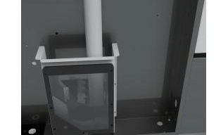 Optional powder circulation assembly