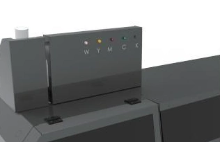 Ink-level alarm assembly