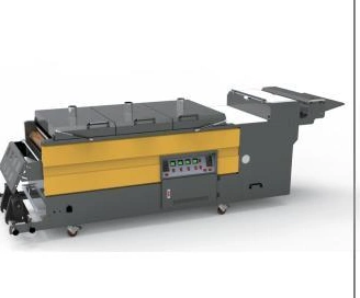 Three-zone powder dryer