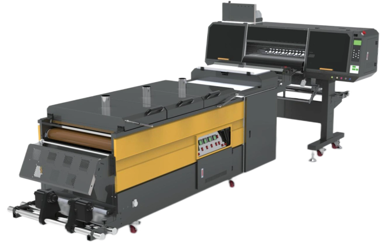 5/6-printhead Printer with Independent Three-temperature-zone Powder Spreader