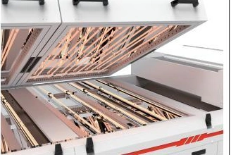 Upper and lower dryer heaters