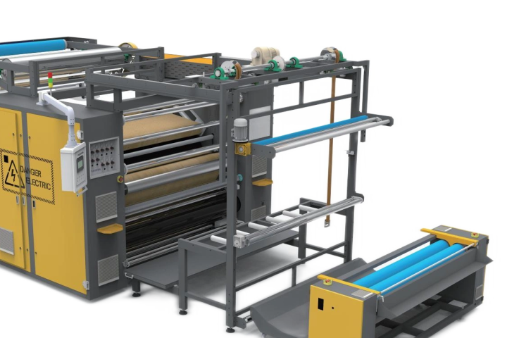 HJD Industrial Roller Printing Machine - Complete machine