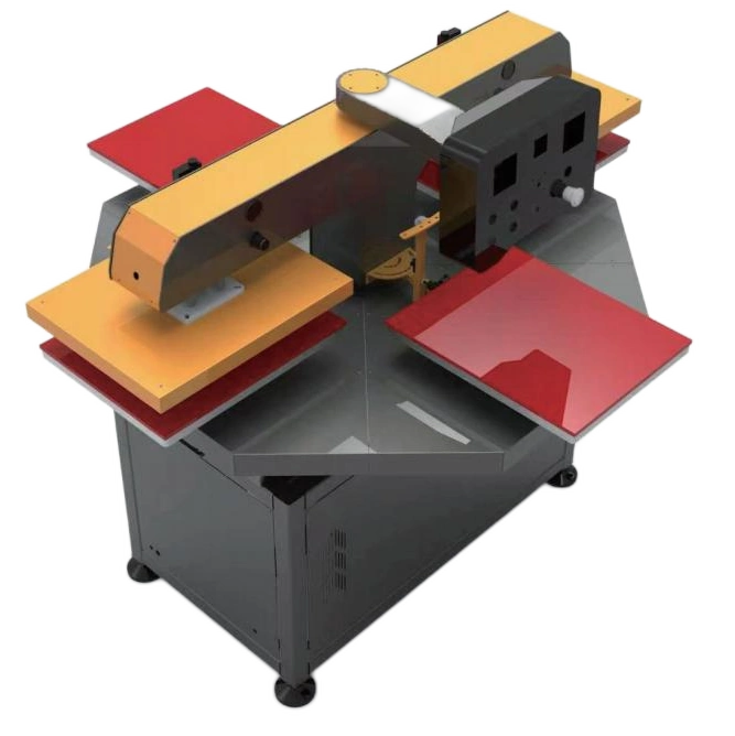 HJD-K9 Double Head Four Station Hot Press Machine