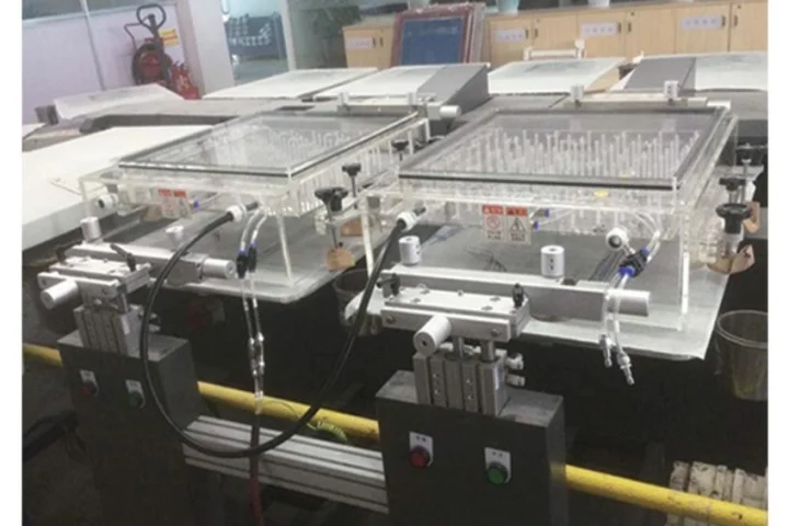 HJD Flocking Machine - Complete machine