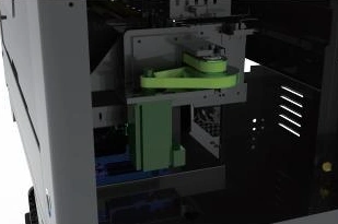 Integrated stepper drive