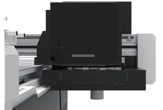 Printhead lifting and capping area
