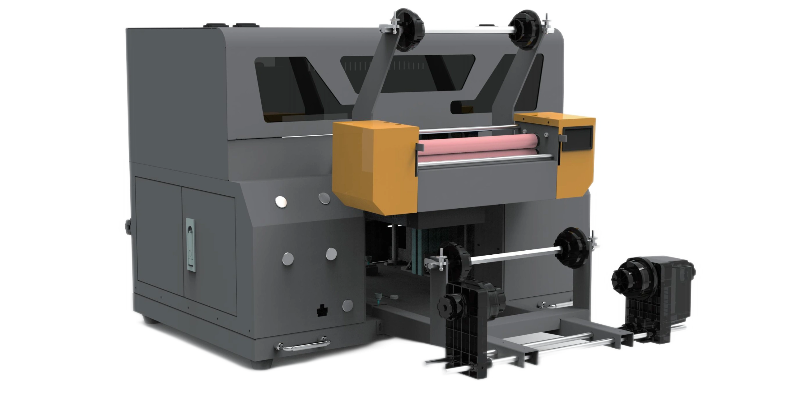 HJD-S06 Cylindrical/Flatbed/Roll-to-Roll 3-in-1 UV Printer