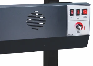 External fans and heater