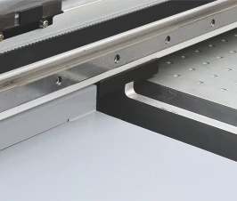 X-axis double linear guide