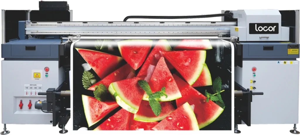 Locor W-1800 UV hybrid printer